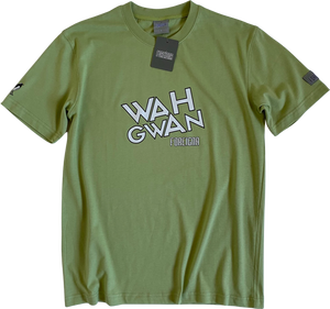 Open image in slideshow, FOREIGNA Wah Gwan T-Shirt - Green
